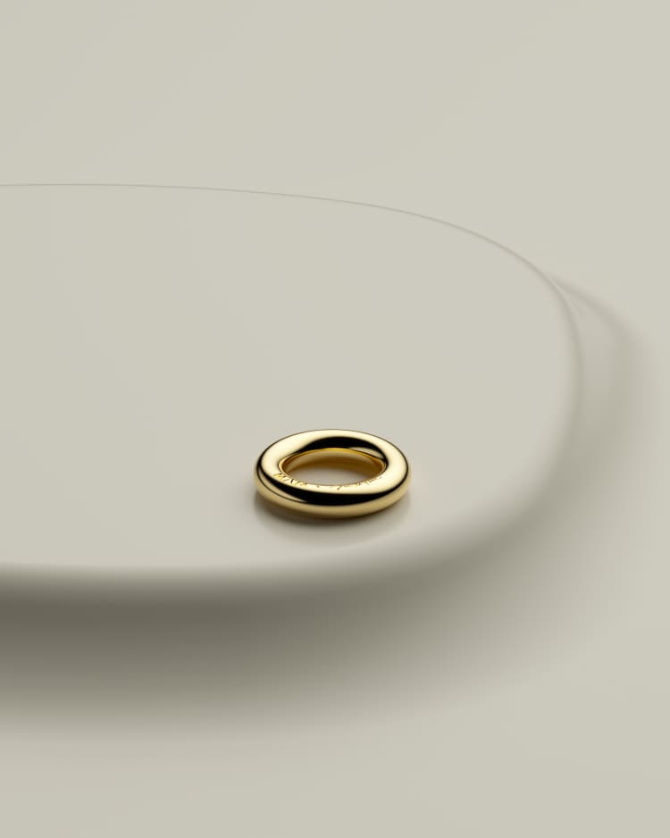 Bague simple en or