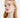bijou facial de forme organique en or