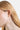 Ear cuff organique doré en forme de capuche