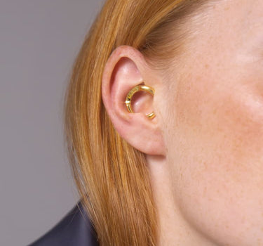 Boucle d’oreille daith en or