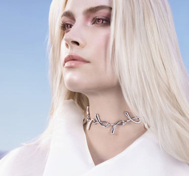 Collier chaîne Gouttes - Argent