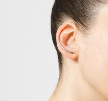 Ear climber en argent