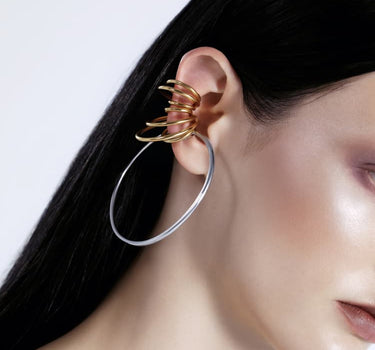 Lot de ear cuffs d’oreille en spirale