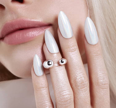 Bague Torque Asymétrique - Argent