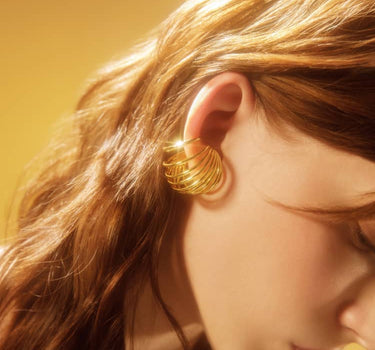 Bague spirale en or