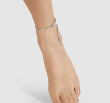 Chevillière spirale en argent