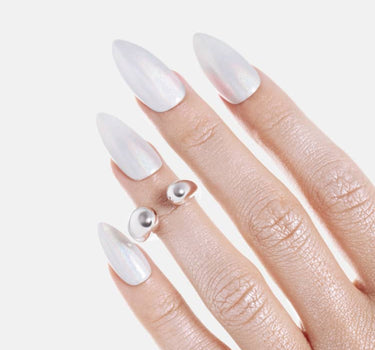 Bague Torque Asymétrique - Argent