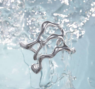 bracelet audacieux asymétrique en argent