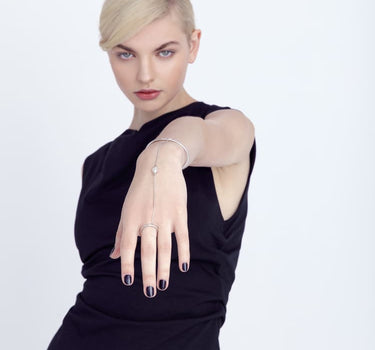 Bracelet chaîne en argent