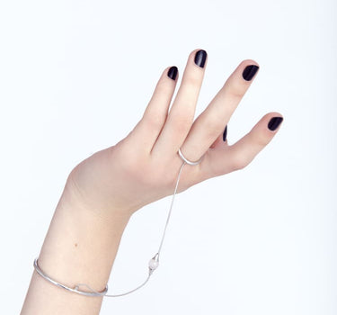 Bracelet chaîne en argent