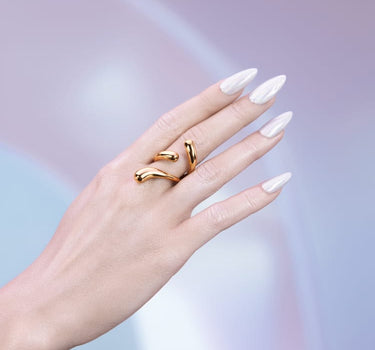 Bague Trois Gouttes - Or
