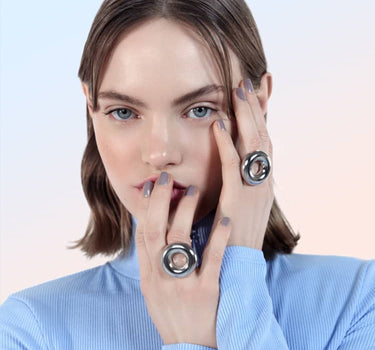 Bague Donut en Argent