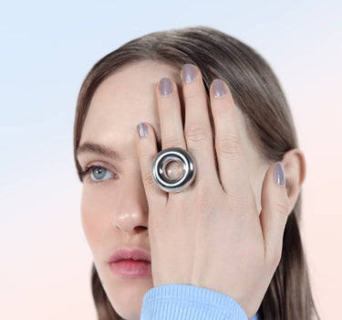Bague Donut en Argent