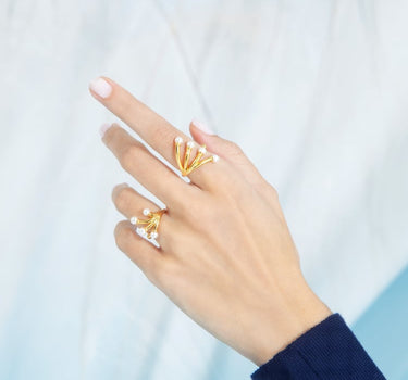 Ensemble de bagues Mini Perles