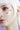 Bijoux de maquillage dorés pour le visage