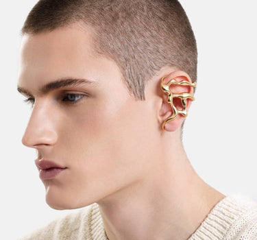 earcuff liquide en or pour toute l’oreille