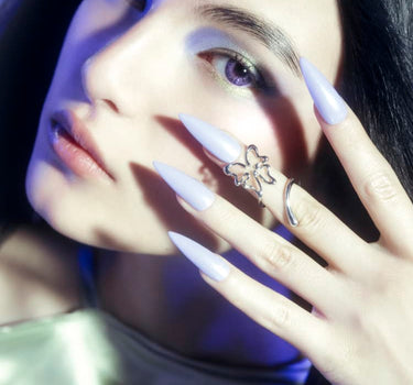 Bague midi papillon en argent