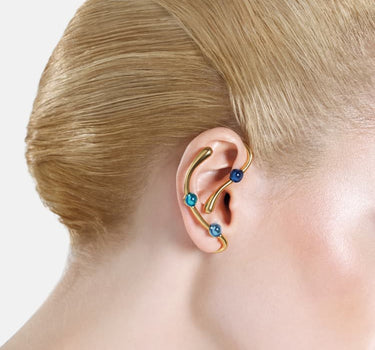 Ear cuff complet Casa Batlló en or