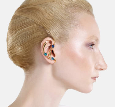 Ear cuff complet Casa Batlló en or