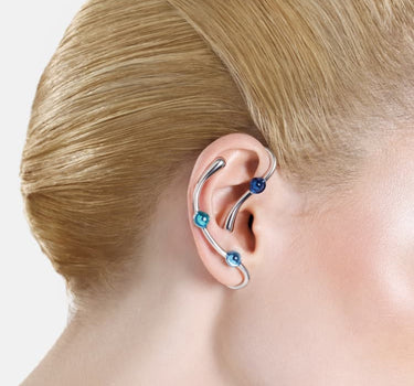 Ear cuff complet Casa Batlló en argent
