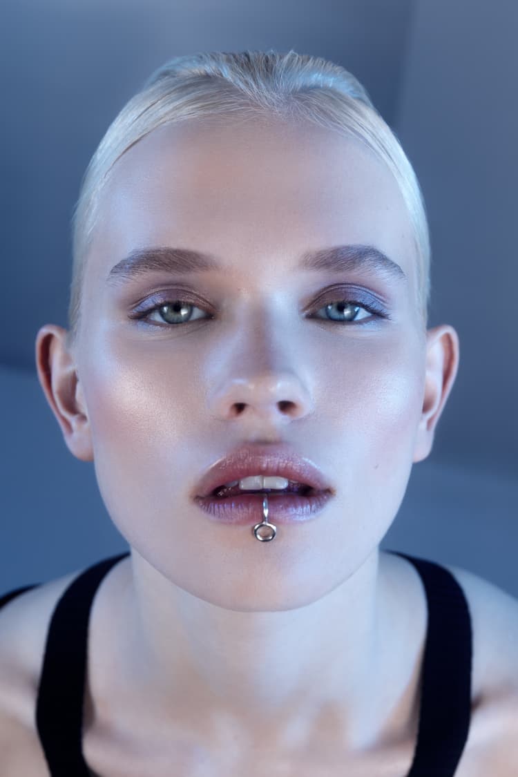 Cuff de lèvre en argent