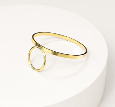 Bague ronde en or