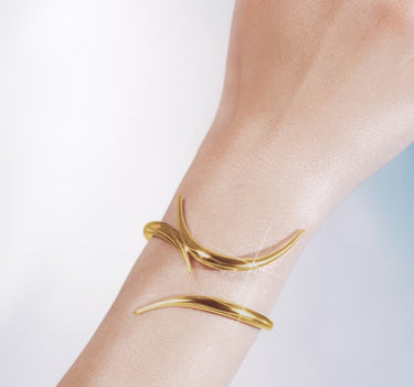 Bracelet à pointes en or