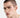 bijou facial de forme organique en or