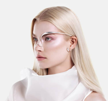 Bijou de visage Goutte - Argent