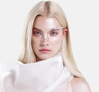 Bijou de visage Goutte - Argent