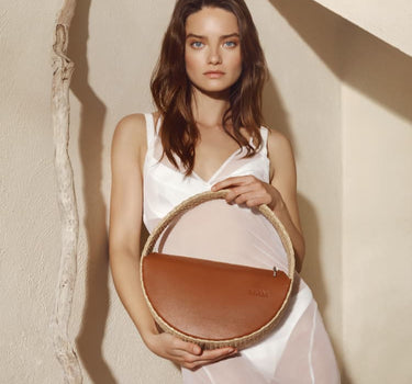 Sac rond petit en raphia