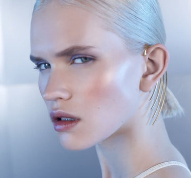 Ear cuff en or à enrouler
