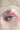 maquillage des yeux en argent sterling