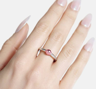 Bague Casa Batlló en argent et rose