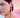 Boucle d’oreille courte Marguerite argent et blanc
