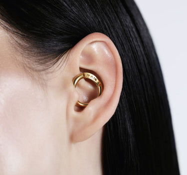 Ear cuff daith en or sans perçage
