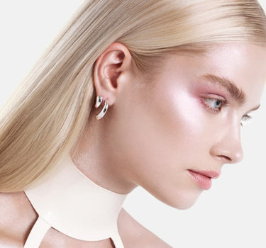 Boucles d’oreilles Goutte Fluide - Argent