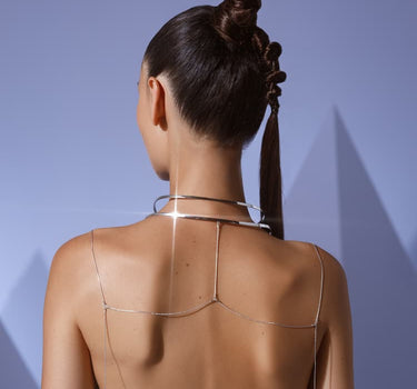 Collier de corps unique en argent