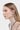 Ear cuff XXL argenté aux formes liquides