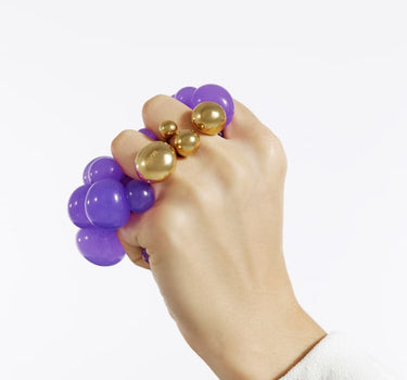 Bague en or à trois boules