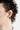 Ear cuff organique enveloppant doré pour homme