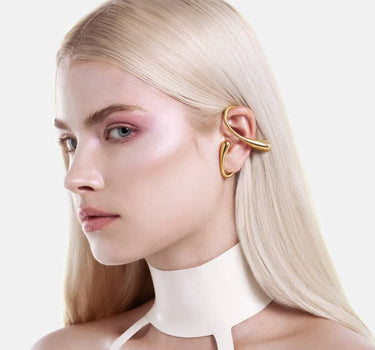 Ear cuff d’oreille Deux Gouttes - Or