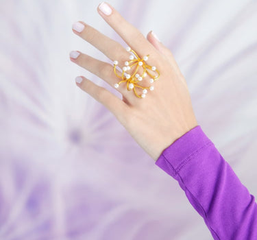 Bague Mini Perles
