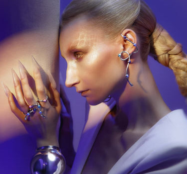 Bague asymétrique Casa Batlló en argent