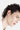 Ear cuff organique doré en forme de C pour homme