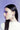 Grand ear cuff argenté aux formes liquides