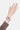 Bracelet double vague argenté