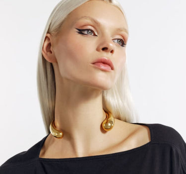 Collier torque en or