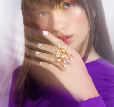 Bague Mini Perles