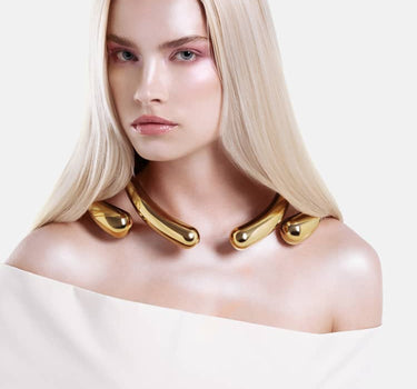 Collier Gouttes Grand - Or